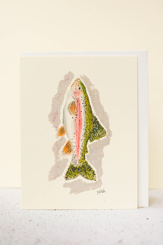 trout card - Starfruit Prints