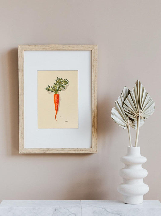 Carrot Print - 11x8.5 inch - Starfruit Prints